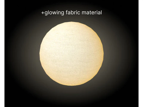 Table Lamp Sandia 3D Model