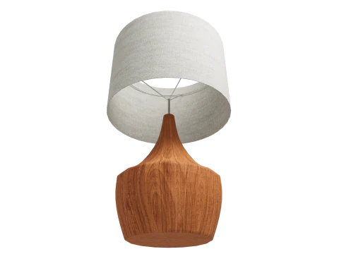 JAPANDI WOOD TABLE LAMP Casalola 3D Model