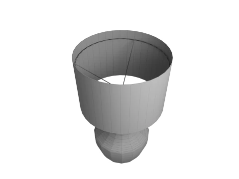 JAPANDI WOOD TABLE LAMP Casalola 3D Model
