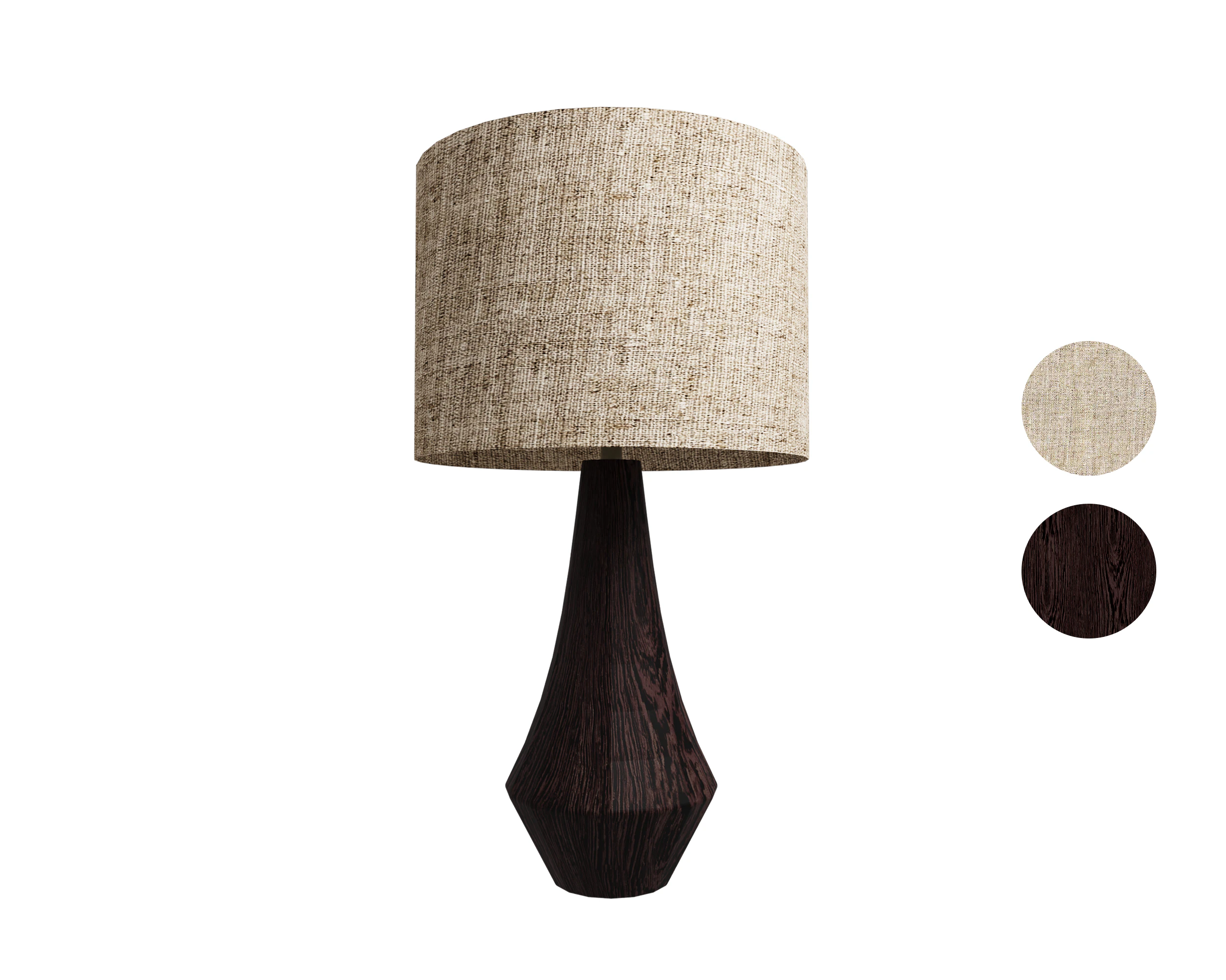Table Lamp Evelyn 3D Model .c4d .max .obj .3ds .fbx .stl .blend 
