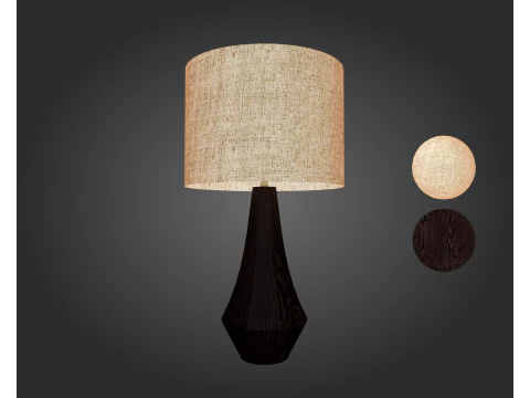 Table Lamp Evelyn 3D Model