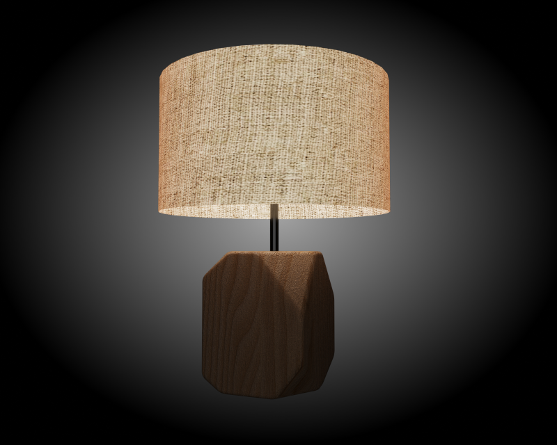 JAPANDI TABLE LAMP 3D Model .c4d .max .obj .3ds .fbx .stl .blend 