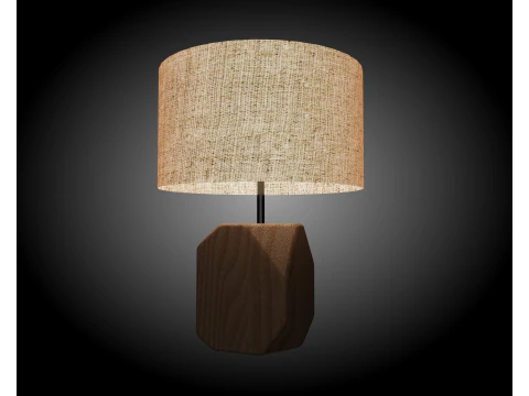LAMPU MEJA JEPANG Model 3D