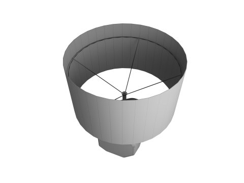 JAPANDI TABLE LAMP 3D Model