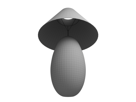 Arbol Table Lamp 3D Model