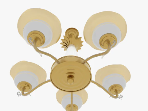 Fancy chandelier 3D Model