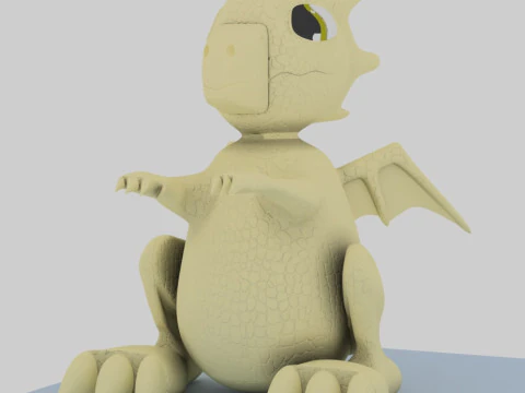 Dragon toy 3D Model