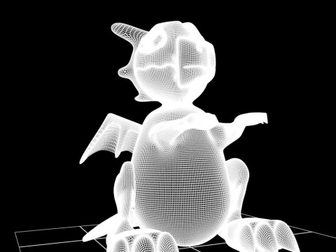 Dragon toy 3D Model