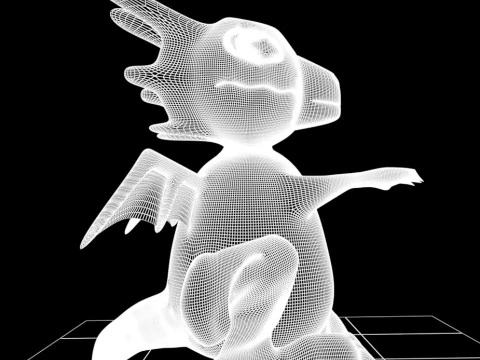 Dragon toy 3D Model
