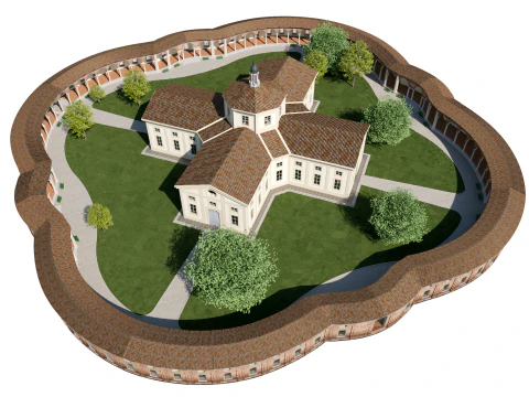 Rotonda della Besana MUBA Milano Modello 3D