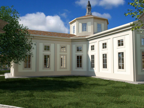 Rotonda della Besana MUBA Milano 3D Model