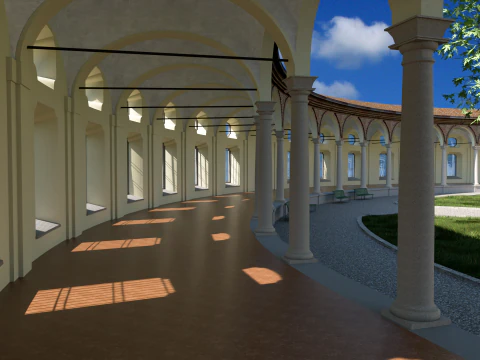 Rotonda della Besana MUBA Milano 3D Model