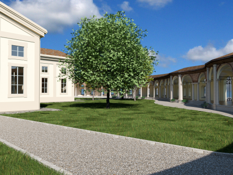 Ротонда делла Бесана MUBA Milano 3D Модель