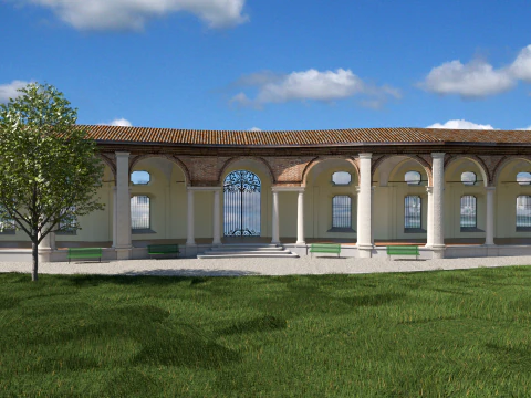 Rotonda della Besana MUBA Milano 3D Model