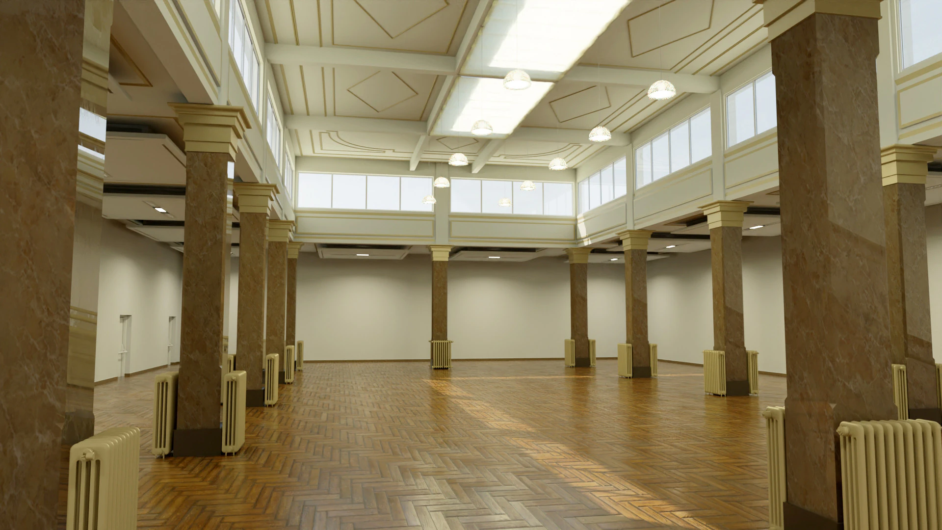 Salone dei tessuti Milano 3D Model .c4d .max .obj .3ds .fbx .stl .blend 