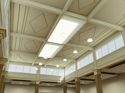 Salone dei tessuti Milano 3D Model
