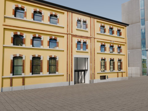 ADI Müzesi Milano 3D Model
