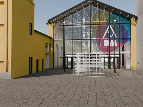 ADI Museum Milano 3D Model