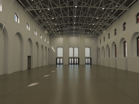 ADI Müzesi Milano 3D Model