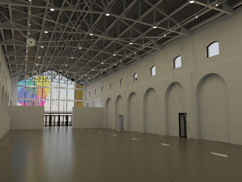 ADI Müzesi Milano 3D Model