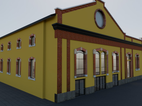 ADI Müzesi Milano 3D Model