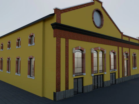 ADI Museum Milano 3D Model