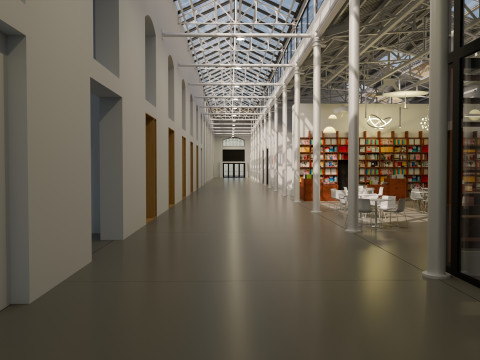 ADI Müzesi Milano 3D Model