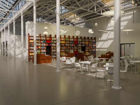 ADI Müzesi Milano 3D Model