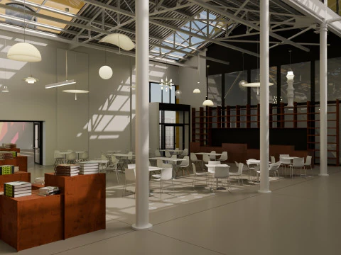 ADI Museum Milano 3D Model