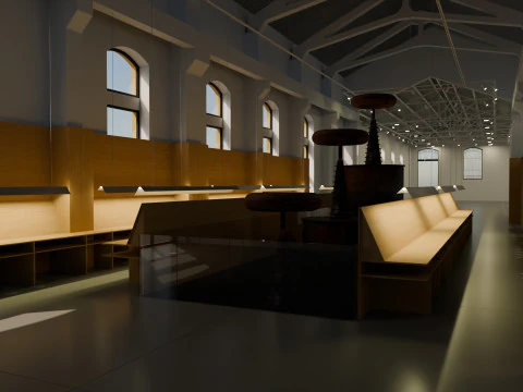 ADI Museum Milano 3D Model