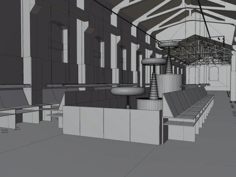 ADI Museum Milano 3D Model