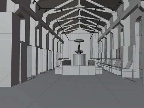 ADI Museum Milano 3D Model