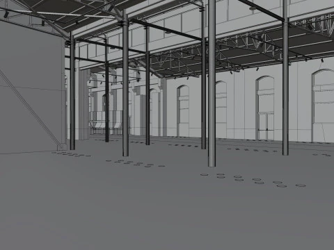ADI Museum Milano 3D Model