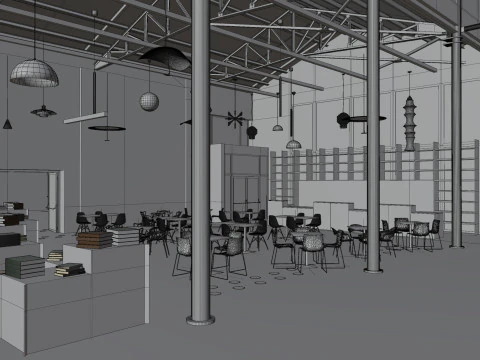 ADI Museum Milano 3D Model