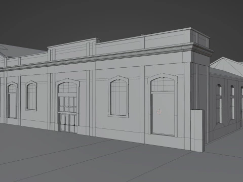 ADI Museum Milano 3D Model