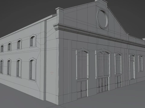 ADI Museum Milano 3D Model
