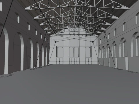 ADI Museum Milano 3D Model
