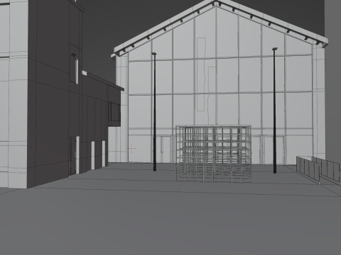 ADI Müzesi Milano 3D Model