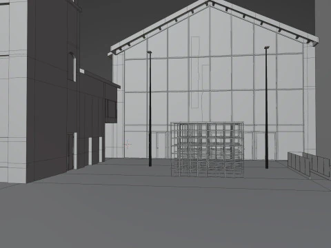 ADI Museum Milano 3D Model