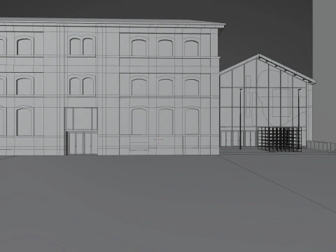 ADI Museum Milano 3D Model