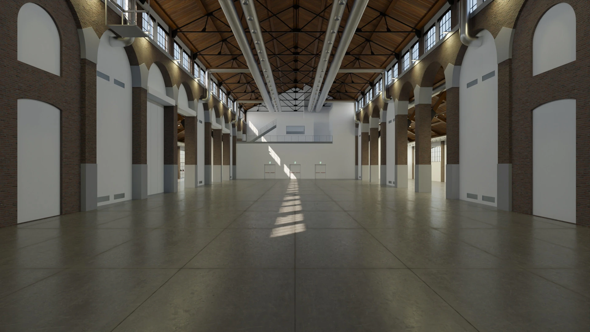 Cattedrale Fabbrica del Vapore Milan 3D Model .c4d .max .obj .3ds .fbx .stl .blend 