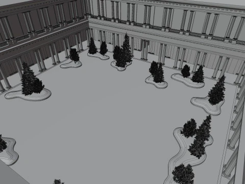 Palazzo Portrait Milano 3D Model