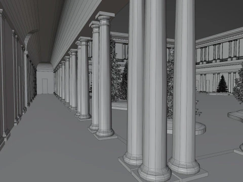 Palazzo Portrait Milano 3D Model
