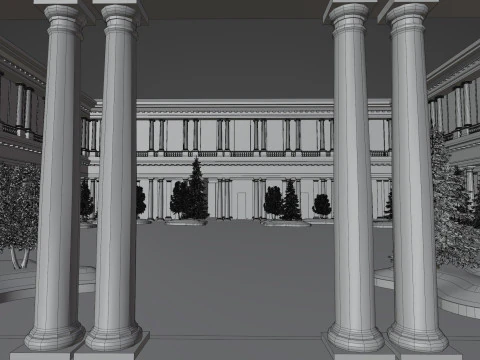 Palazzo Portrait Milano 3D Model