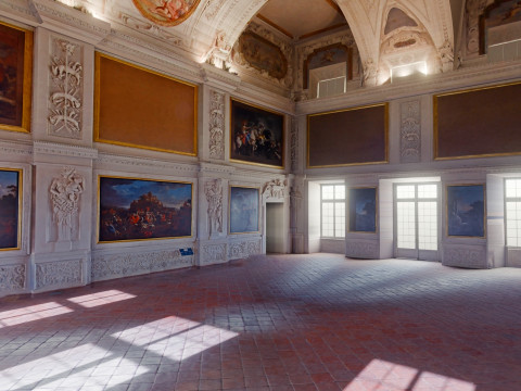 Sala Diana Venaria Reale 3D Model