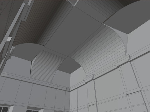 Sala Diana Venaria Reale 3D Model