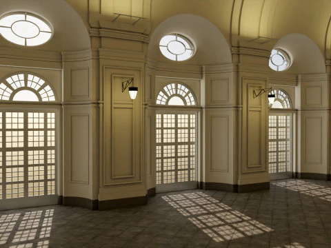 Orangerie Venaria Reale 3D Model