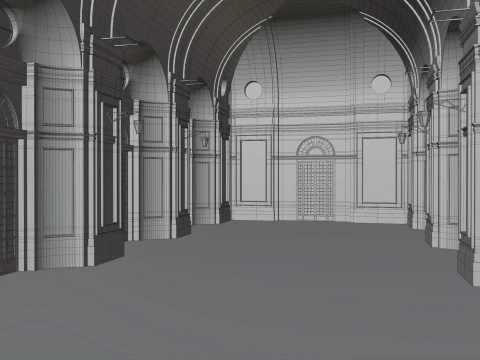Orangerie Venaria Reale 3D Model