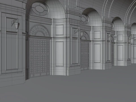 Orangerie Venaria Reale 3D Model