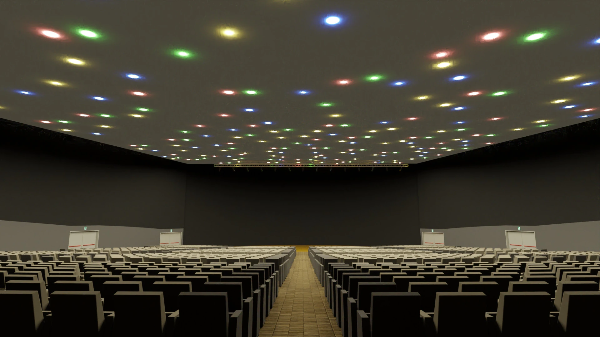 MICO Auditorium 3D Model .c4d .max .obj .3ds .fbx .stl .blend 